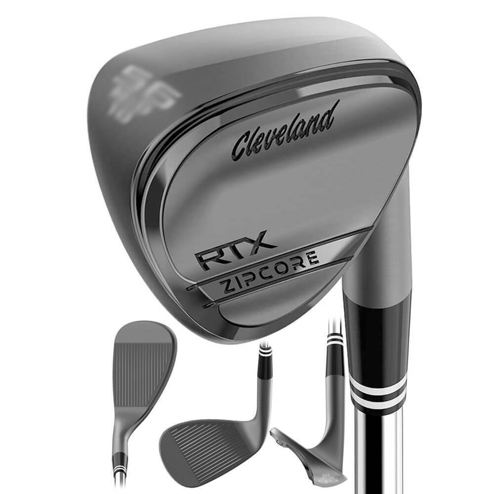 Cleveland RTX Zipcore Black Satin Wedge NEW