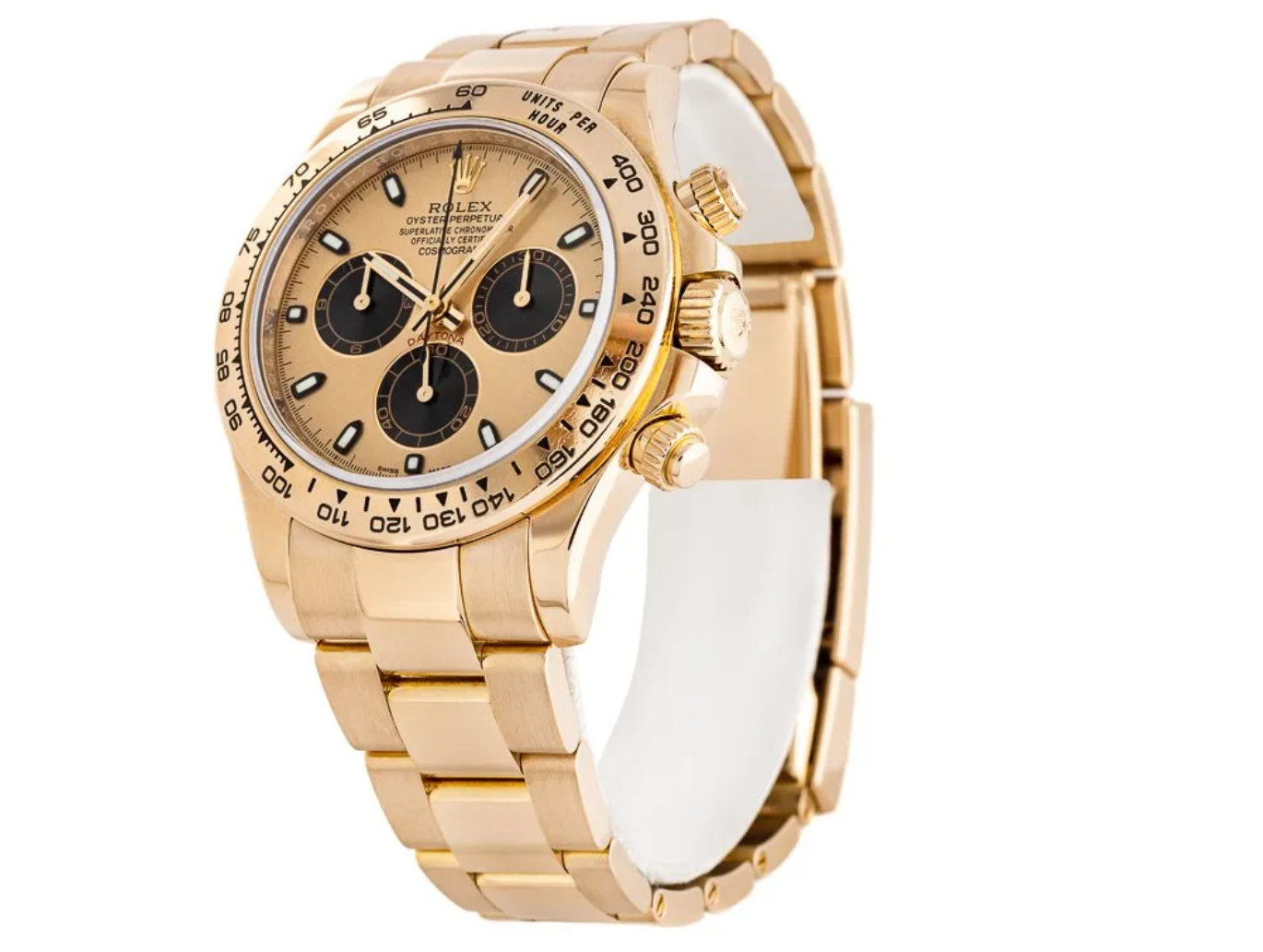 Rolex Daytona 40mm. Rose Gold 18k. Automatic 116505 Panda Watch Box Papers 2018