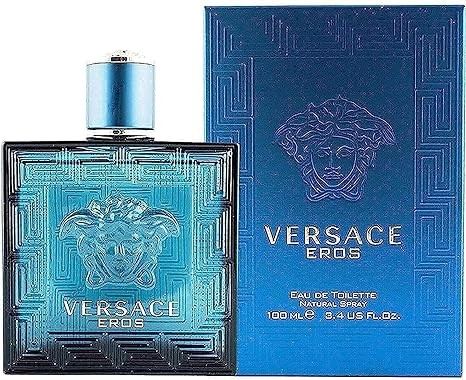 Versace Eros for Men 3.4 oz Eau de Toilette Spray